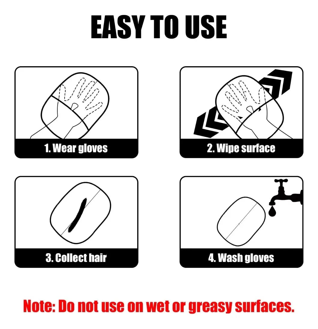 Pet Hair Remove Glove