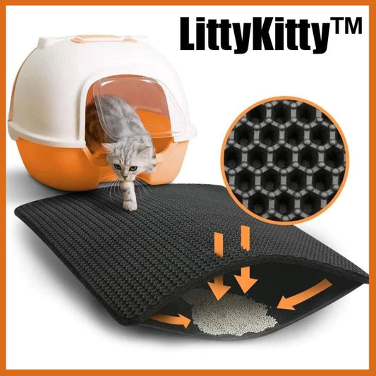 Foldable Cat Litter Mat (Urine Proof)