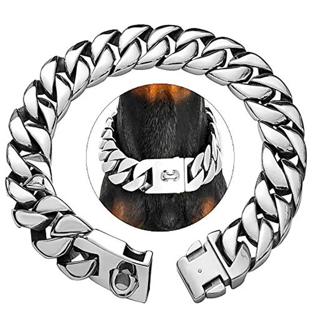 Cuban Link Dog Necklace (Heavy Duty)