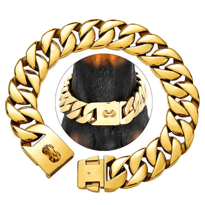 Cuban Link Dog Necklace (Heavy Duty)