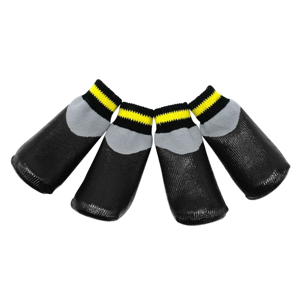Outdoor Dog Booties (Non-Slip, Rubberized)