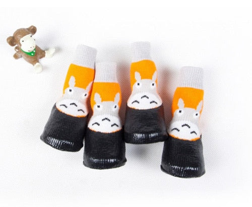 Outdoor Dog Booties (Non-Slip, Rubberized)