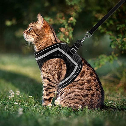 Reflective Pet Harness (Adjustable & Breathable)