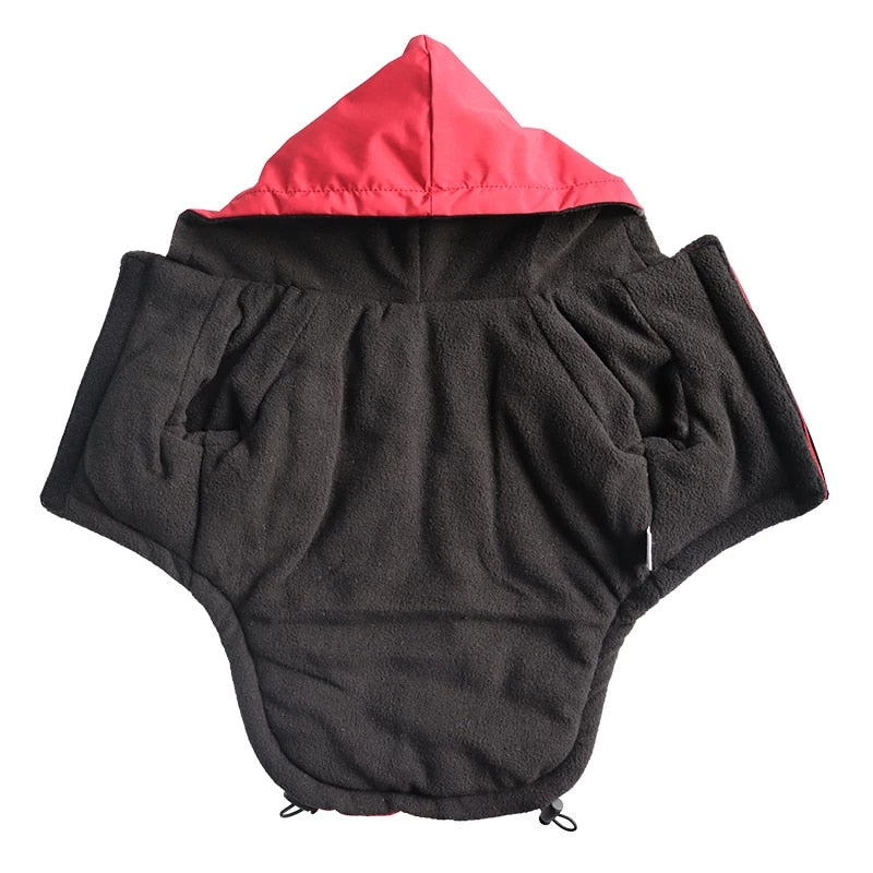 Warm Fleece Jacket for Dogs (Reflective)