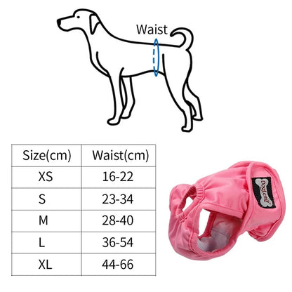 Washable Diapers for Dogs & Cats (Heat)