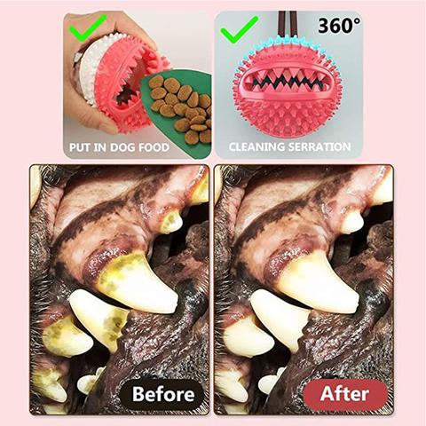 Dog Chew Toy Suction Cup Teeth Cleaner