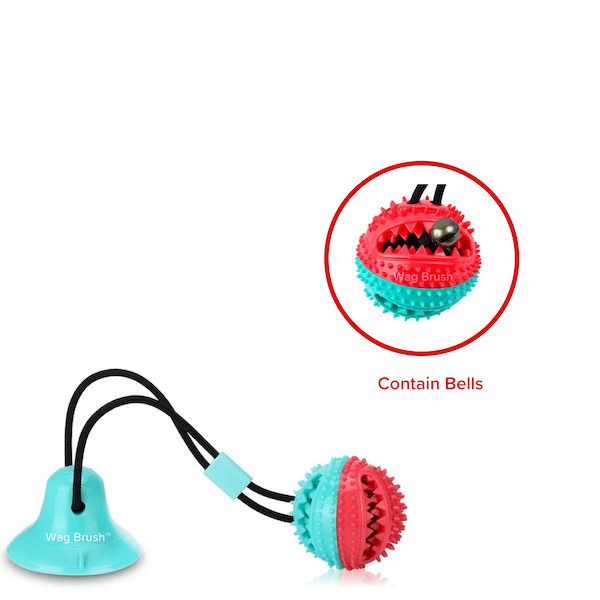 Dog Chew Toy Suction Cup Teeth Cleaner
