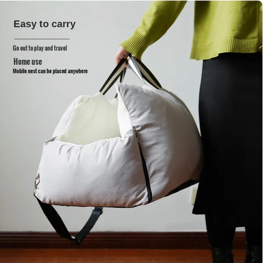 Comfy Dog Car Seat Bed (Portable)