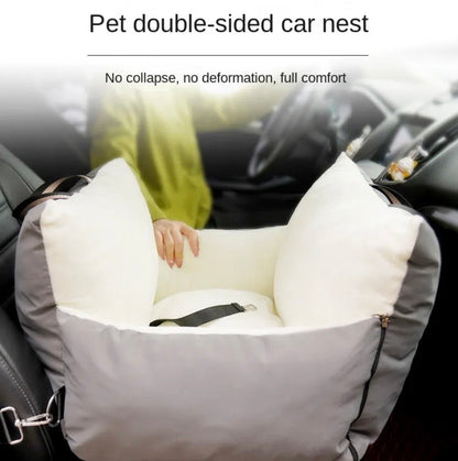 Comfy Dog Car Seat Bed (Portable)