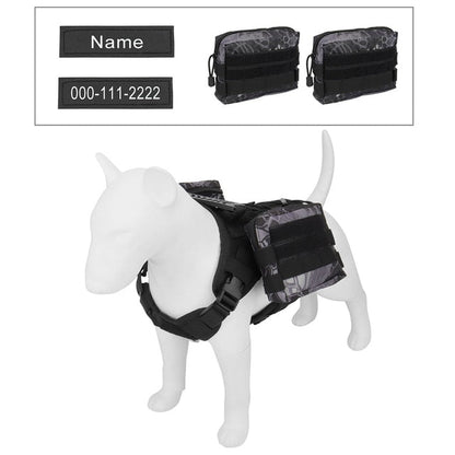 Customized Tactical Dog Harness (Adjustable)