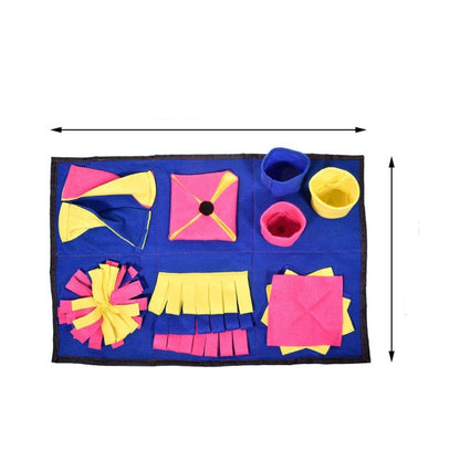 Dog Snuffle Feeding Mat (De-Stressing Interactive Puzzle)