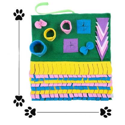 Dog Snuffle Feeding Mat (De-Stressing Interactive Puzzle)