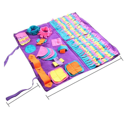 Dog Snuffle Feeding Mat (De-Stressing Interactive Puzzle)