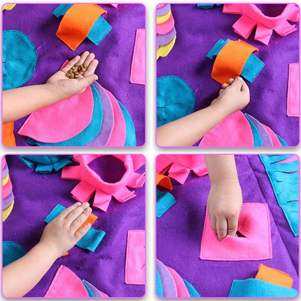 Dog Snuffle Feeding Mat (De-Stressing Interactive Puzzle)