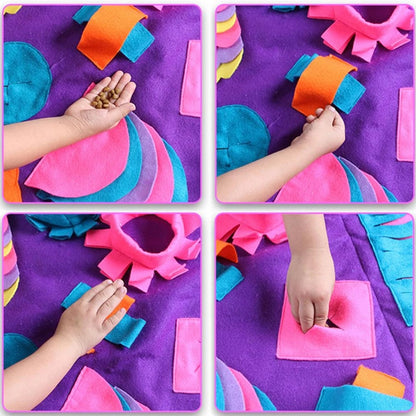 Dog Snuffle Feeding Mat (De-Stressing Interactive Puzzle)