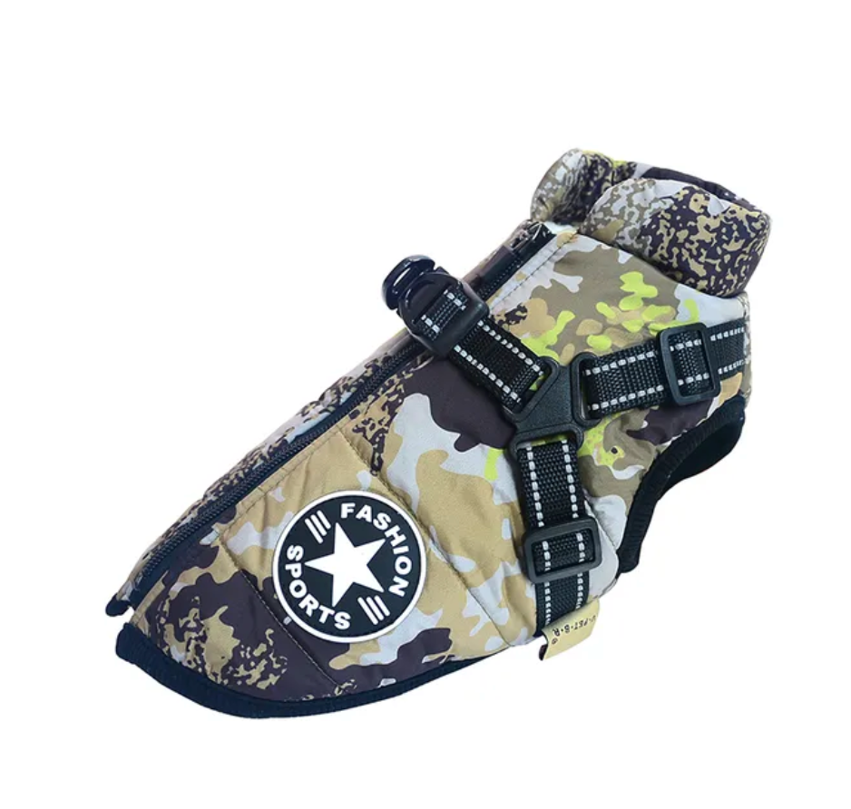 Dog Jacket With Harness (Comfy)