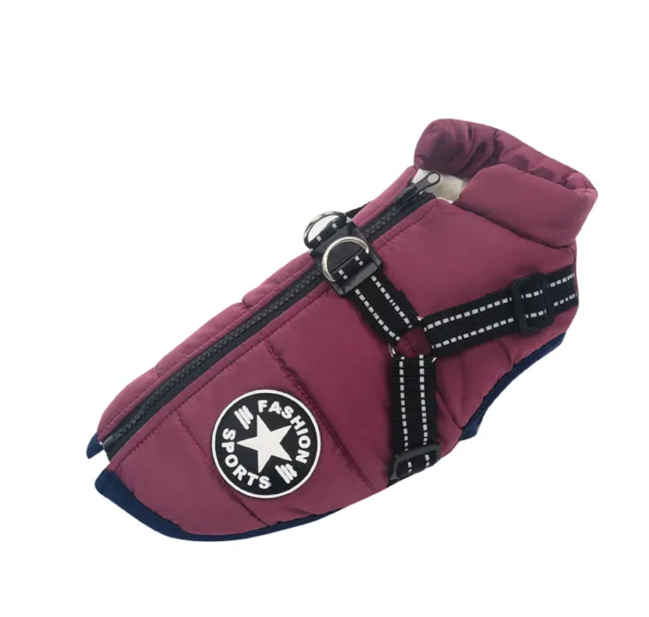 Dog Jacket With Harness (Comfy)