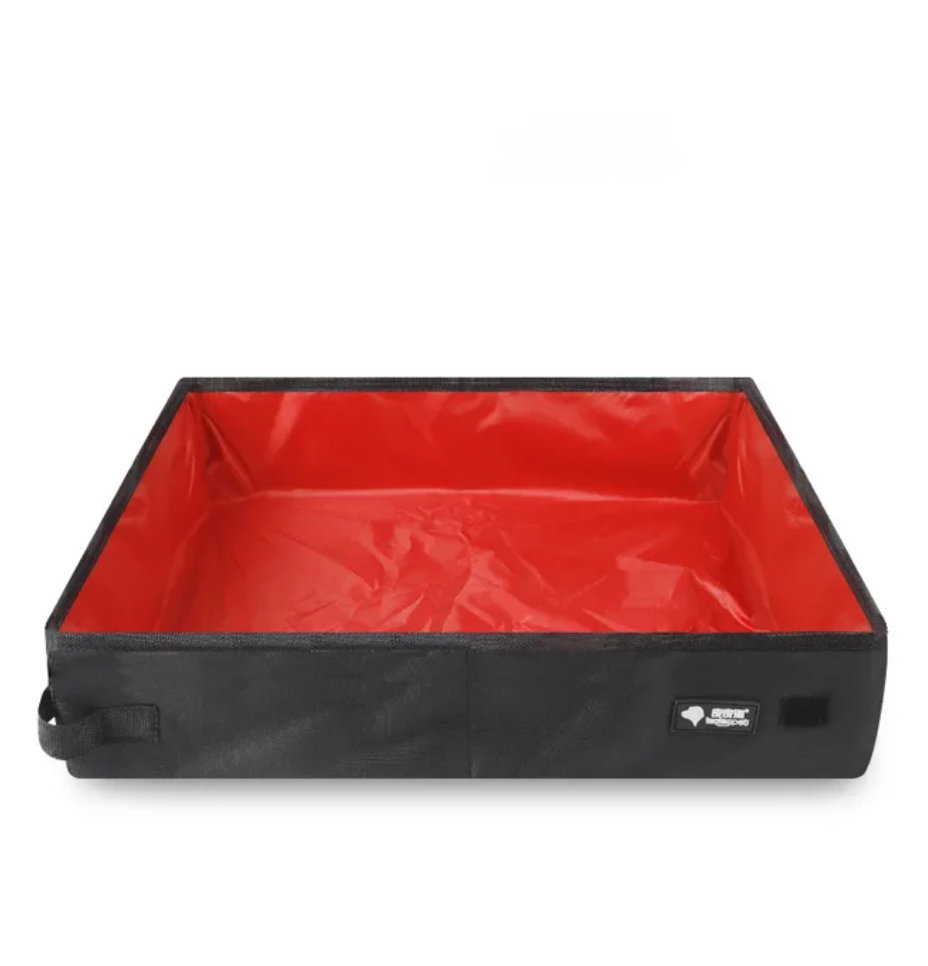 Portable Litter Box for Travel (Foldable/Collapsible)