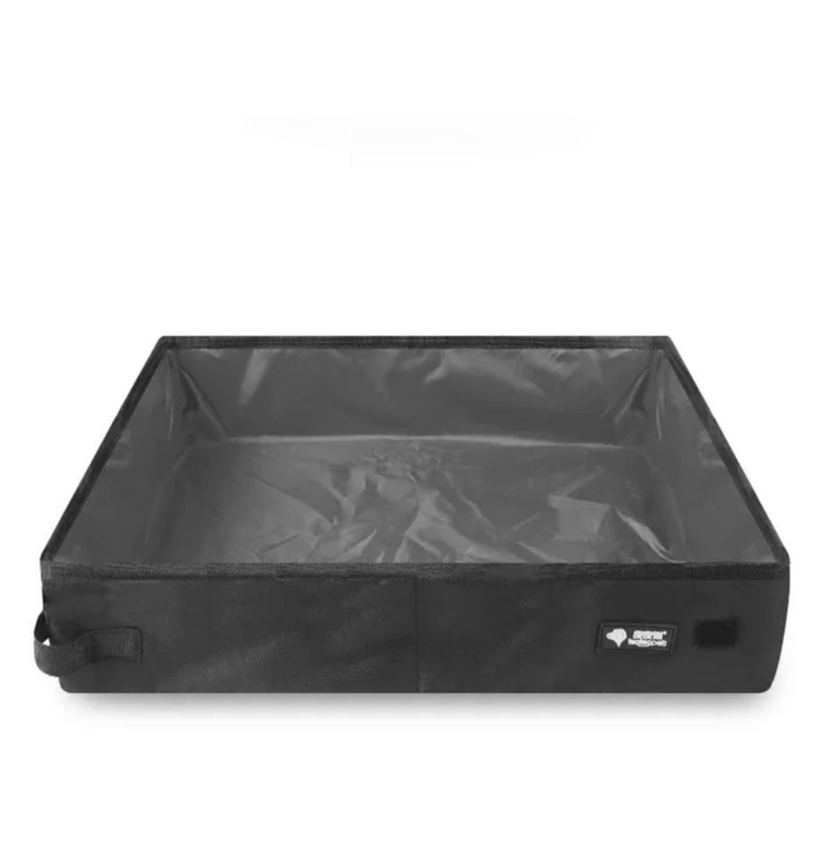 Portable Litter Box for Travel (Foldable/Collapsible)