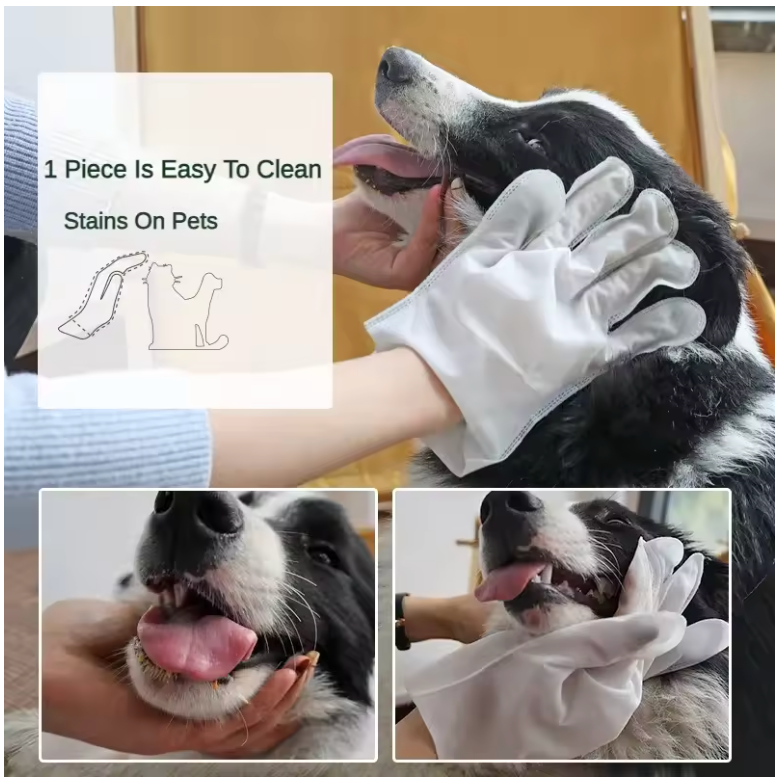 Natural Deodorizing Wipes for Sensitive Pets