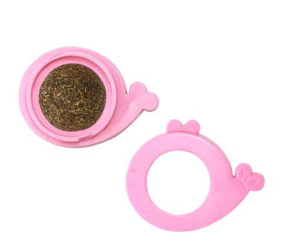 Natural Catnip Ball Treat (Pro-Digestion/Hairball Remover)