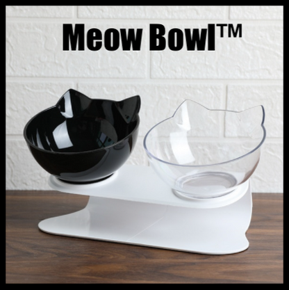 Elevated Cat Bowl (Raised & Anti-Vomiting Orthopedic)