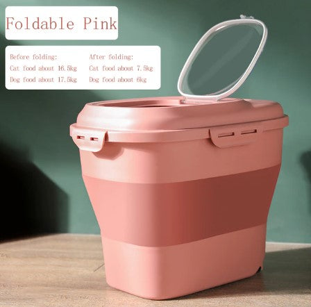 Air-Tight Pet Food Storage (Collapsible)