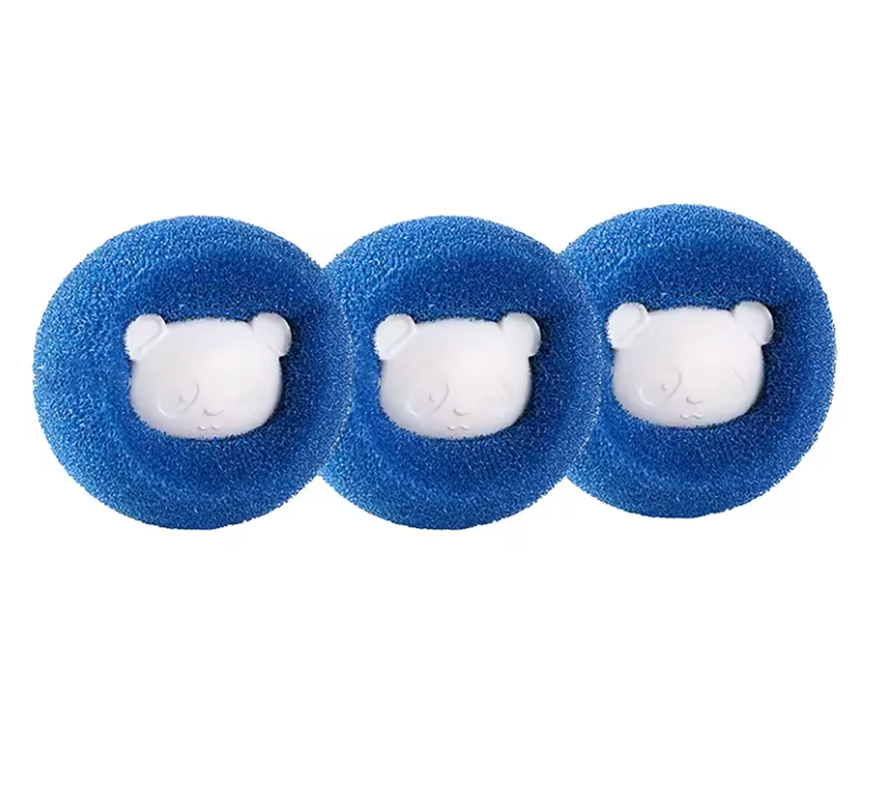 Washing Machine Fur/Hair/Lint Catcher Balls (Reusable)