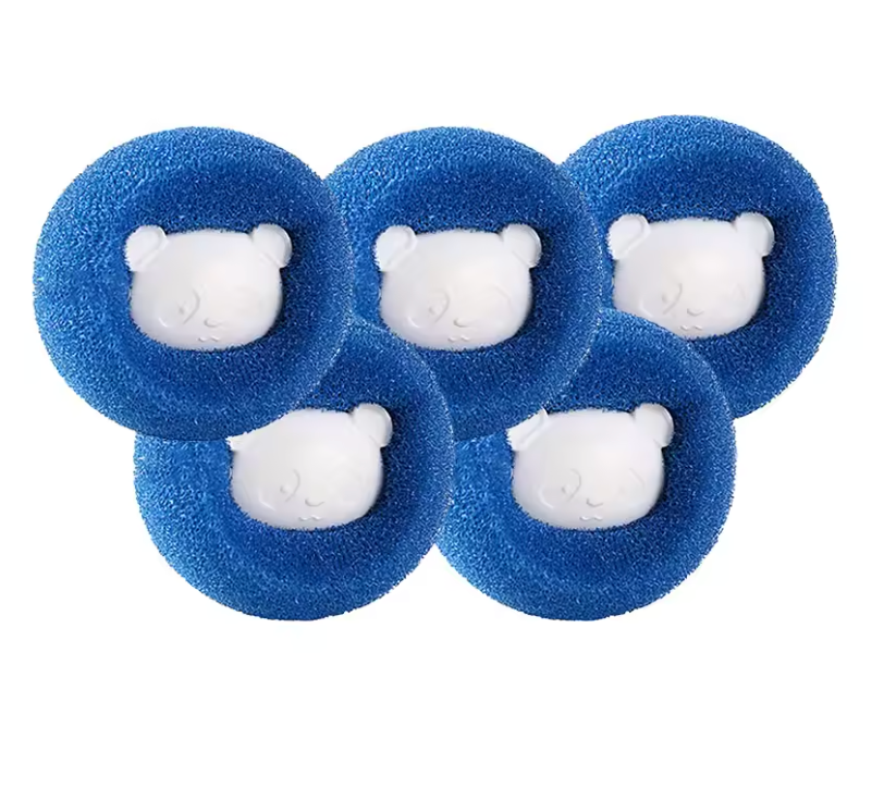 Washing Machine Fur/Hair/Lint Catcher Balls (Reusable)