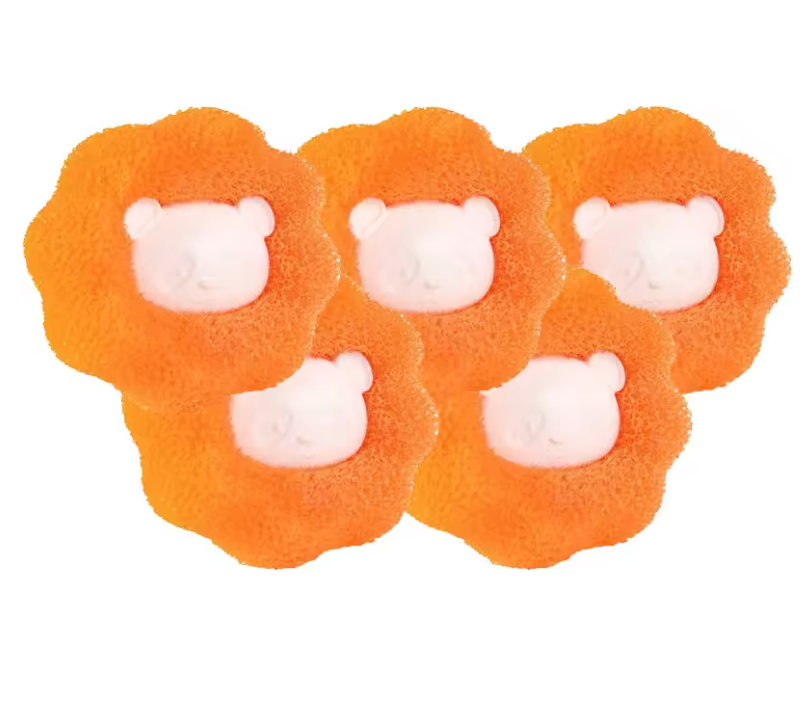 Washing Machine Fur/Hair/Lint Catcher Balls (Reusable)
