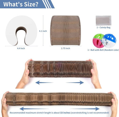 Cat Scratching Board Toy (Self-Nail Trimmer)