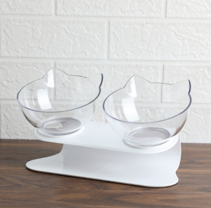 Elevated Cat Bowl (Raised & Anti-Vomiting Orthopedic)