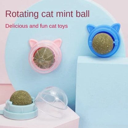 Natural Catnip Ball Treat (Pro-Digestion/Hairball Remover)