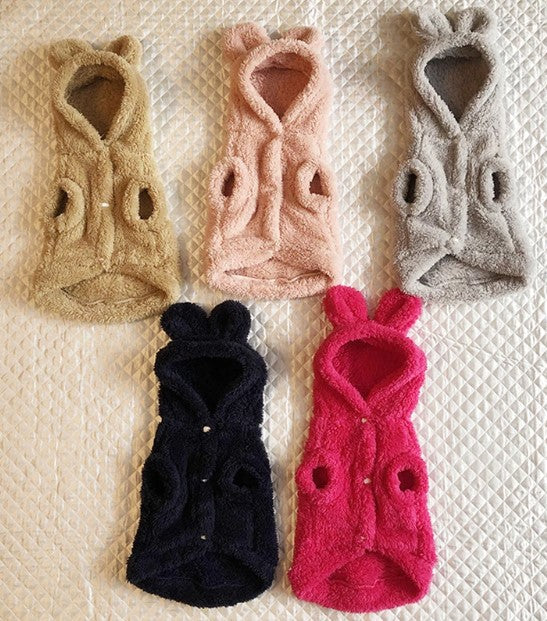 Soft Bunny Ears Jacket (Dogs/Cats)