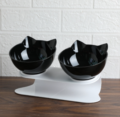 Elevated Cat Bowl (Raised & Anti-Vomiting Orthopedic)