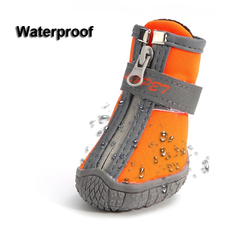 Dog Hiking Shoes (Reflective, Breathable, Waterproof)