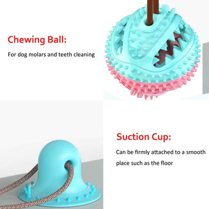 Dog Chew Toy Suction Cup Teeth Cleaner