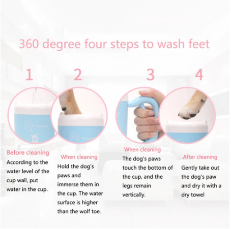 CleanPaws™ - Portable Dog Paw Cleaner