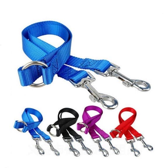 Double Dog Two-Way Leash (All-Size Dogs)