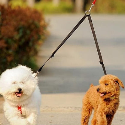 Double Dog Two-Way Leash (All-Size Dogs)