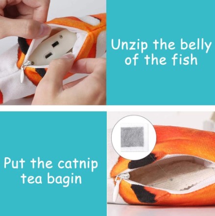 Fish Cat Toy