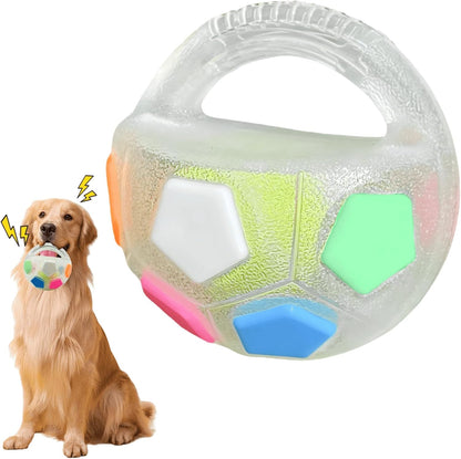 Durable Soccer Toy – Bouncy, Bite-Resistant & Fun