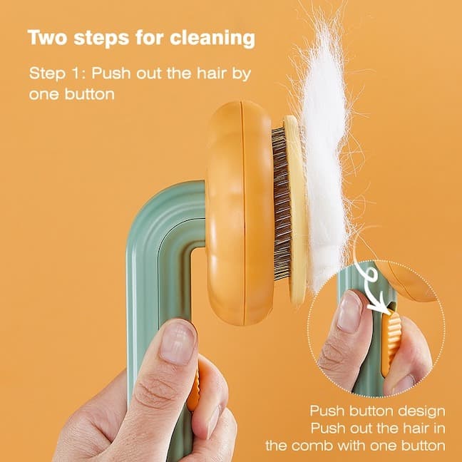 Self-Cleaning Pet Brush (For Sensitive Pets)