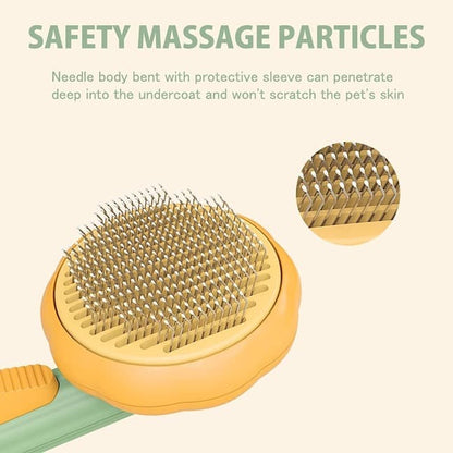 Self-Cleaning Pet Brush (For Sensitive Pets)
