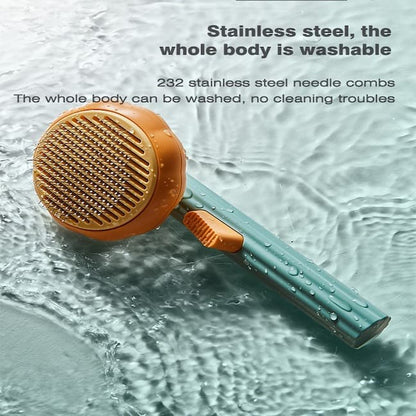 Self-Cleaning Pet Brush (For Sensitive Pets)