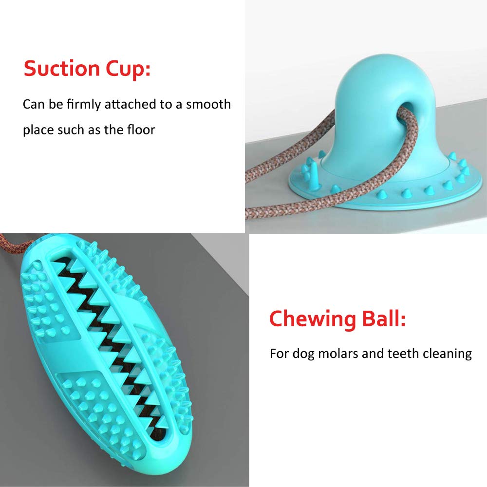 Dog Chew Toy Suction Cup Teeth Cleaner