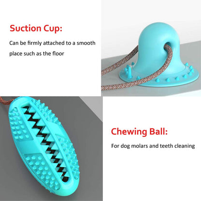 Dog Chew Toy Suction Cup Teeth Cleaner